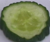 entwässerte Gurke